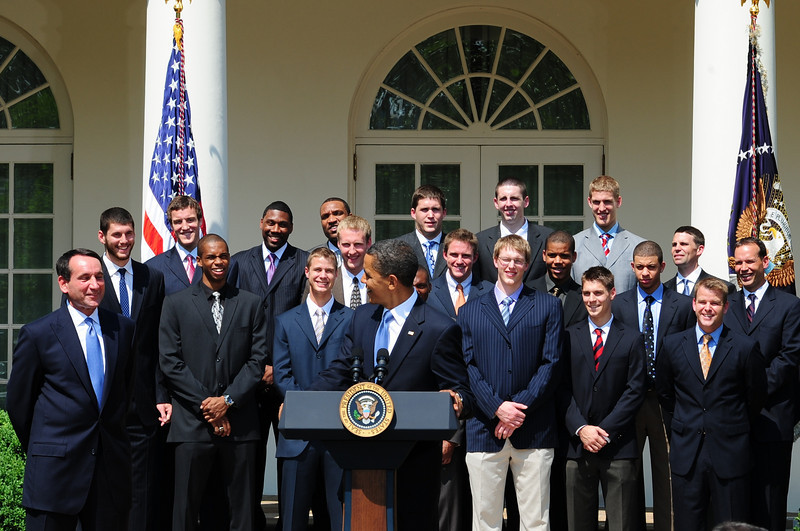 Duke Blue Devils at the White House